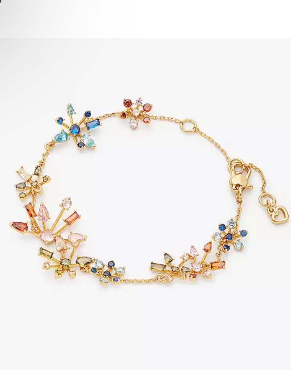 KATE SPADE • Firework Floral Line Bracelet NEW $128